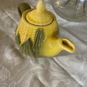 Shawnee Pottery Corn King Teapot - Circa 1946-1954
